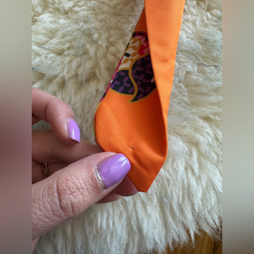 Farm Rio Orange Macau Print Women's Hat - Picture 11 of 12